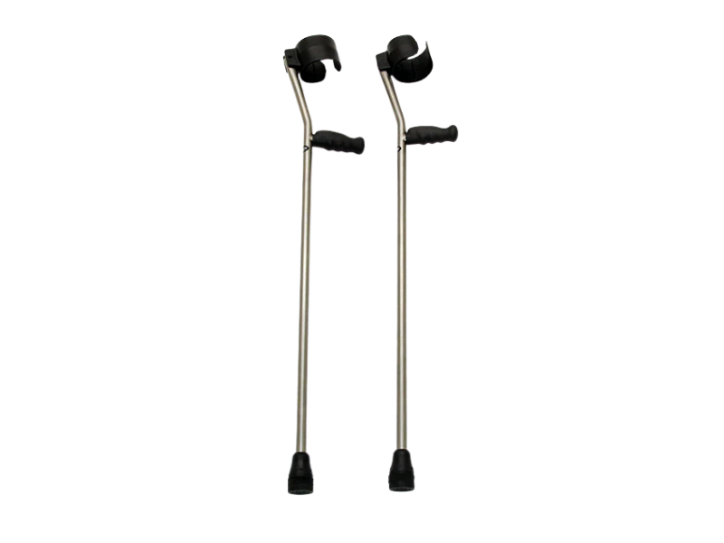 Custom Titanium Forearm Crutches